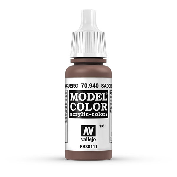 Vallejo Model Color: Saddle Brown (70.940) - 17ml