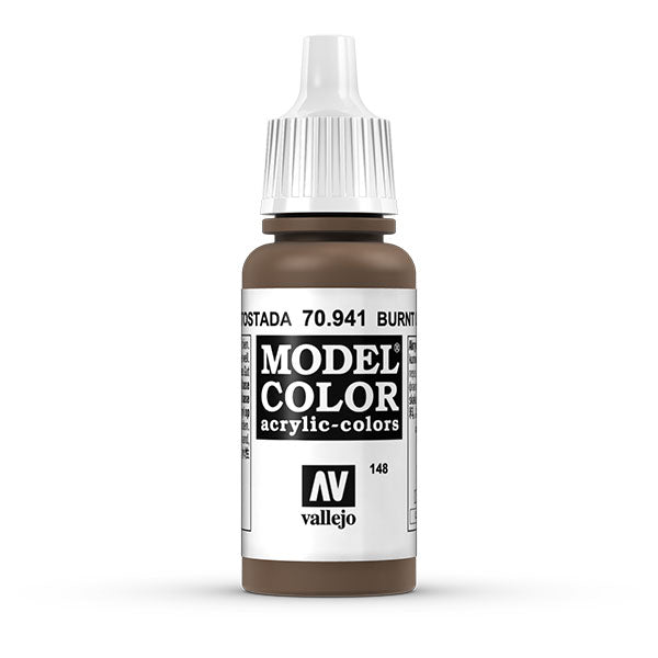 Vallejo Model Color: Burnt Umber (70.941) - 17ml