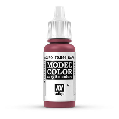 Vallejo Model Color Acrylic Paint, Dark Red