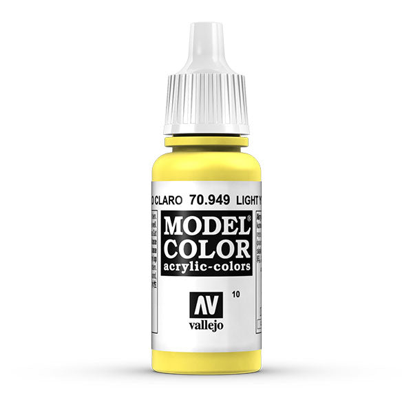 Vallejo Model Color: Light Yellow (70.949) - 17ml