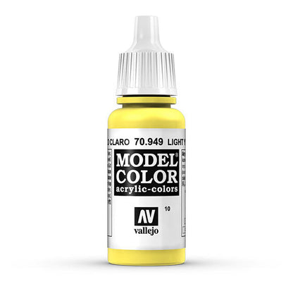 Vallejo Model Color Acrylic Paint, Light Yellow
