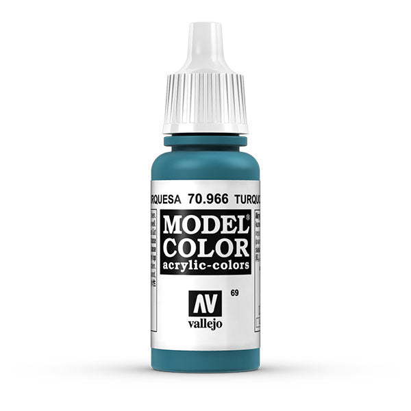 Vallejo Model Color: Turquoise (70.966) - 17ml