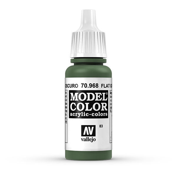 Vallejo Model Color: Flat Green (70.968) - 17ml