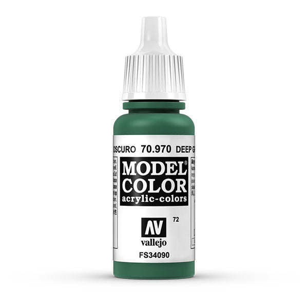 Vallejo Model Color: Deep Green (70.970) - 17ml