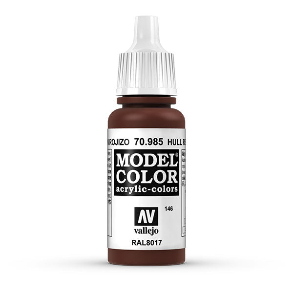 Vallejo Model Color: Hull Red (70.985) - 17ml