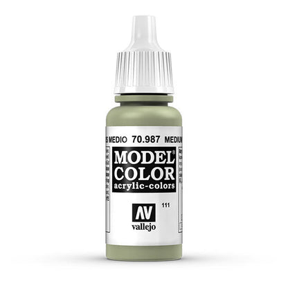 Vallejo Model Color Acrylic Paint, Medium Grey