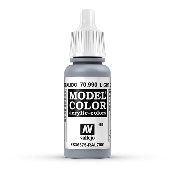 Vallejo Model Color: Light Grey (70.990) - 17ml