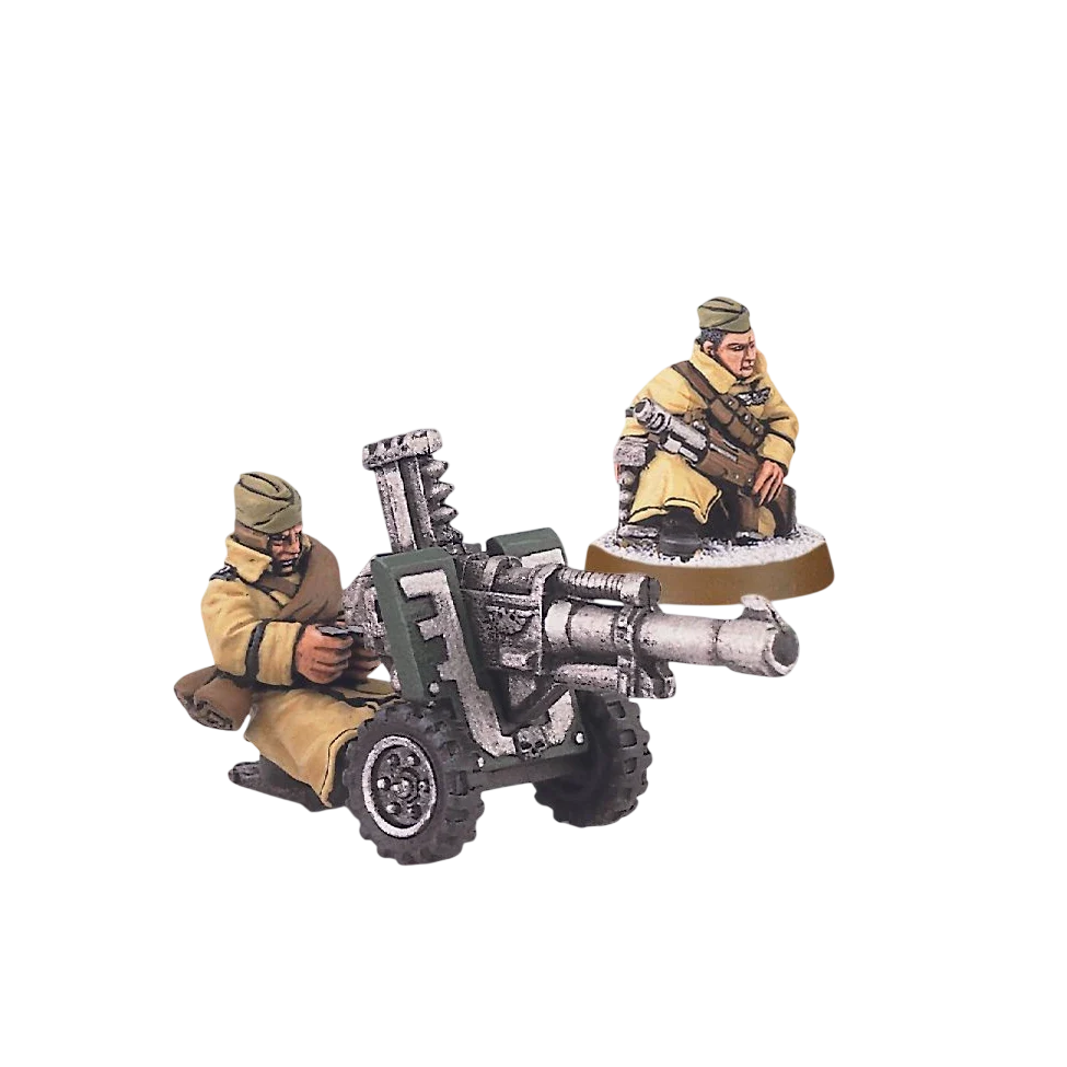 Valhallan Autocannon (Custom Painted) (Assembled)