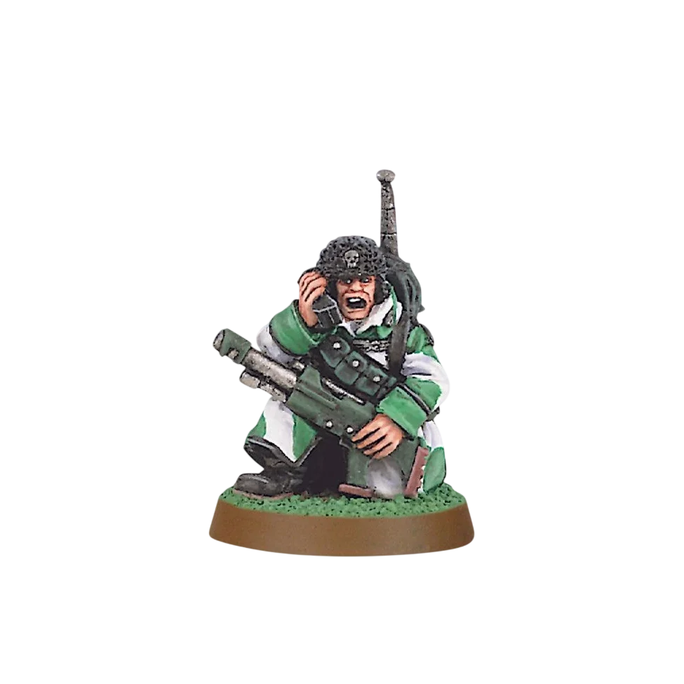 Valhallan Comms Trooper (Unpainted) (Assembled)