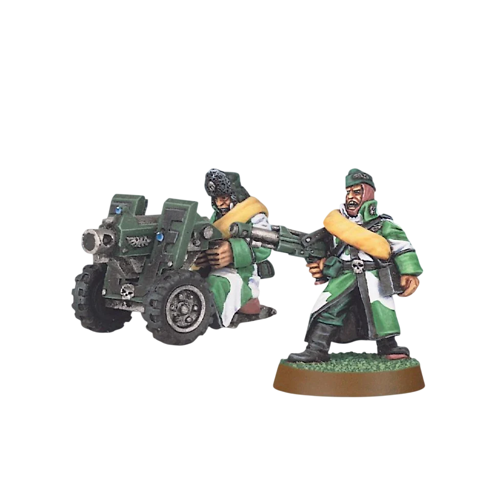 Valhallan Heavy Bolter (Custom Painted) (Assembled)