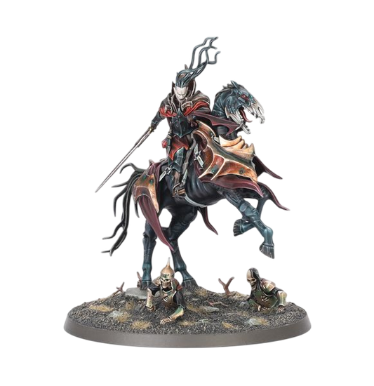 Vampire Lord on Nightmare Steed (Custom Painted) (Assembled)