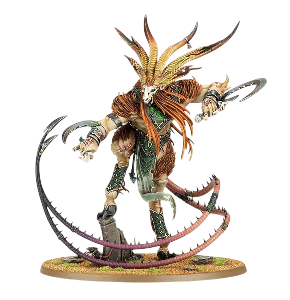 Verminlord Corruptor (Unpainted) (Assembled) from Age of Sigmar