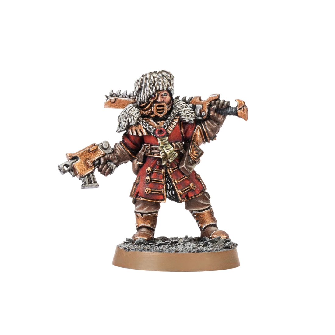 Vostroyan Commander with Chainsword (New in Box)
