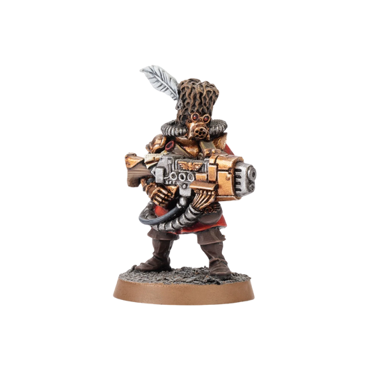 Vostroyan Guardsman with Plasma Gun (Unpainted) (Assembled)