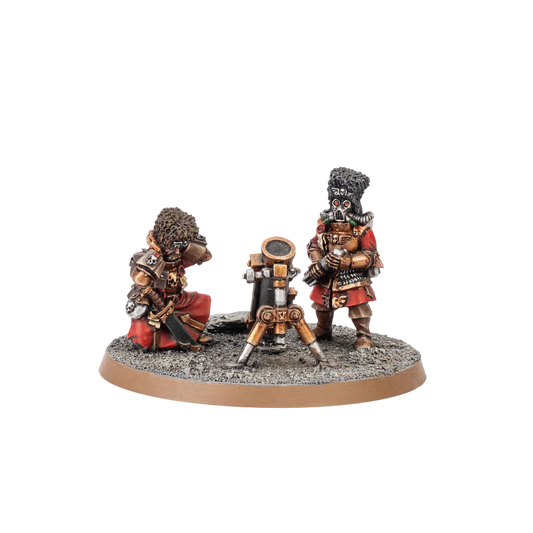 Vostroyan Mortar Team (Custom Painted) (Assembled)