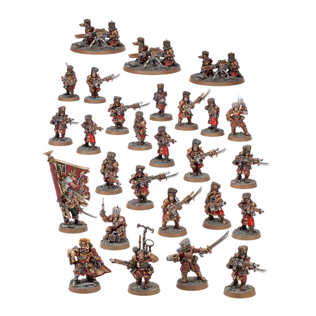 Vostroyan Platoon (New on Sprue)