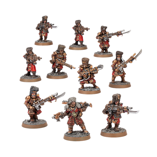 Vostroyan Squad (Unpainted) (Assembled)