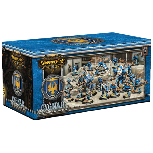 All-in-One Army Box-Cygnar (Custom Painted) (Assembled)