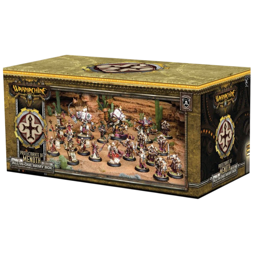 All-in-One Army Box-Protectorate of Menoth (Custom Painted) (Assembled)