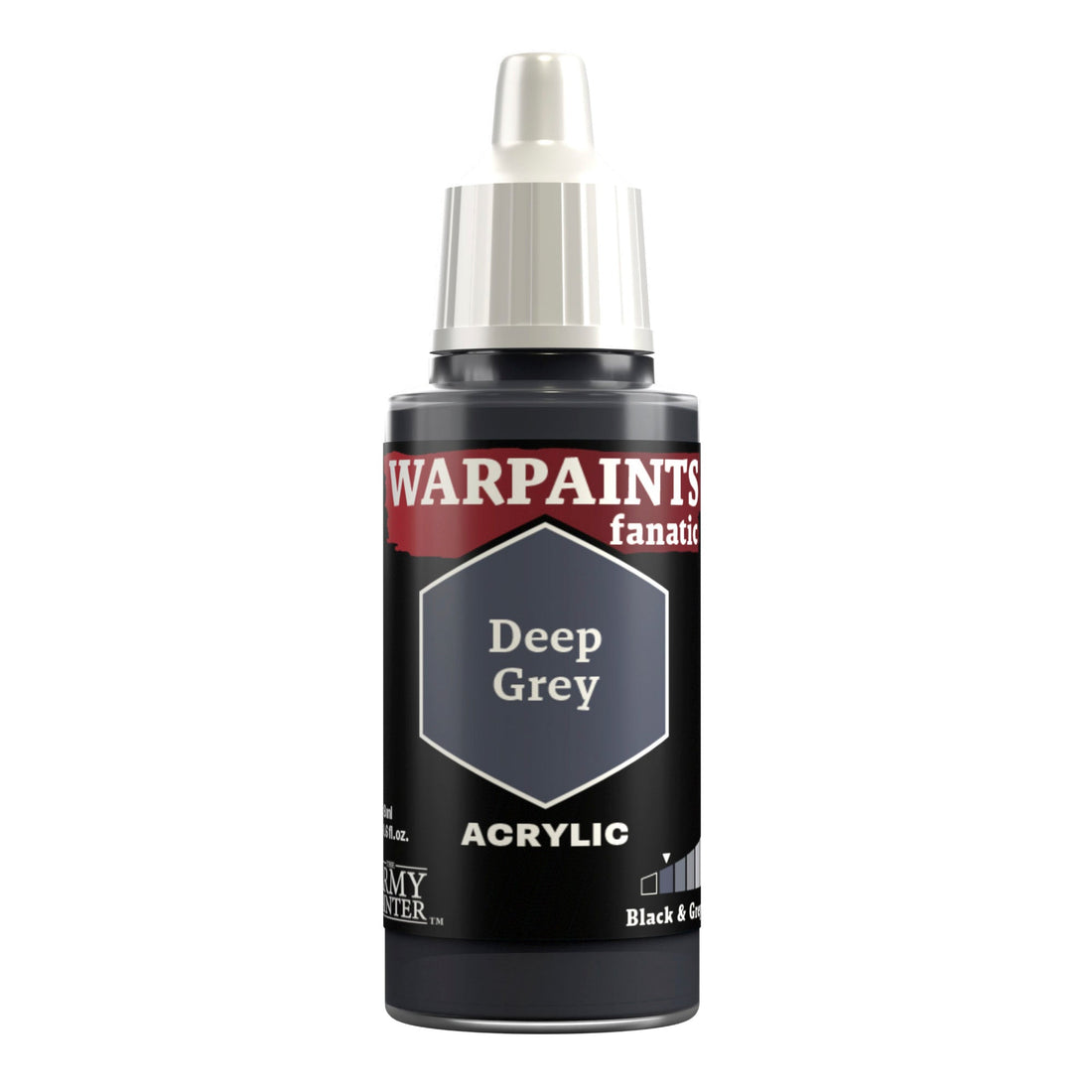 The Army Painter: Warpaints Fanatic: Deep Grey (New in Box)
