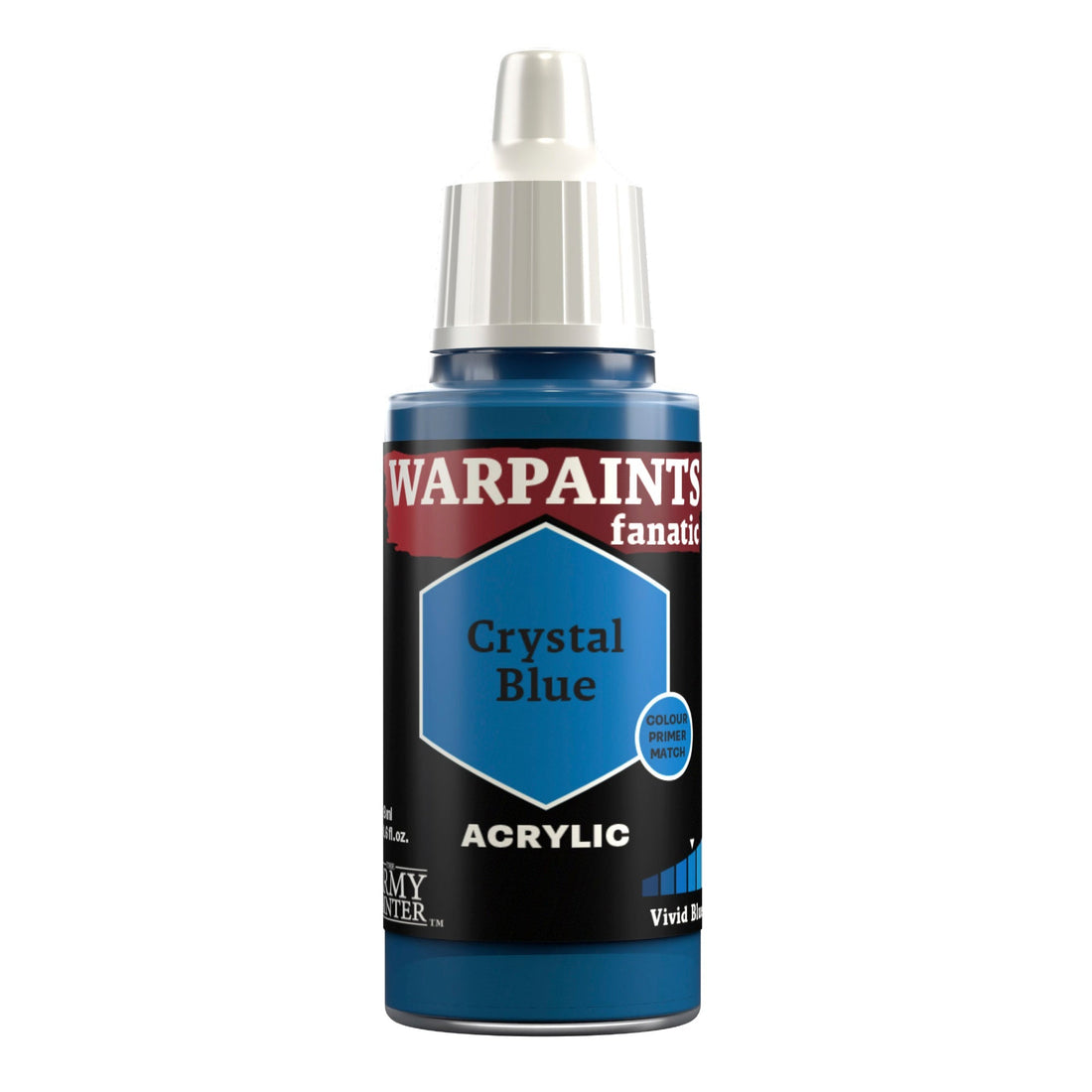 The Army Painter: Warpaints Fanatic: Crystal Blue (New in Box)