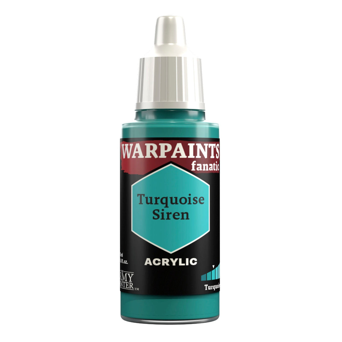 The Army Painter: Warpaints Fanatic: Turquoise Siren (New in Box)