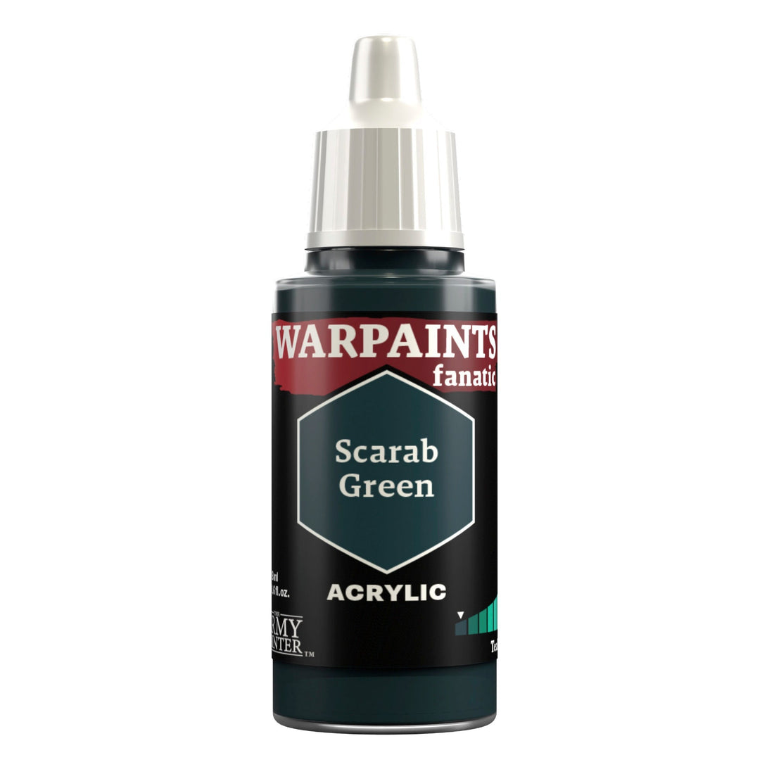The Army Painter: Warpaints Fanatic: Scarab Green (New in Box)
