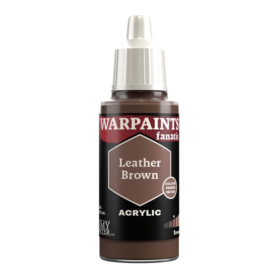 The Army Painter: Warpaints Fanatic: Leather Brown (New in Box)
