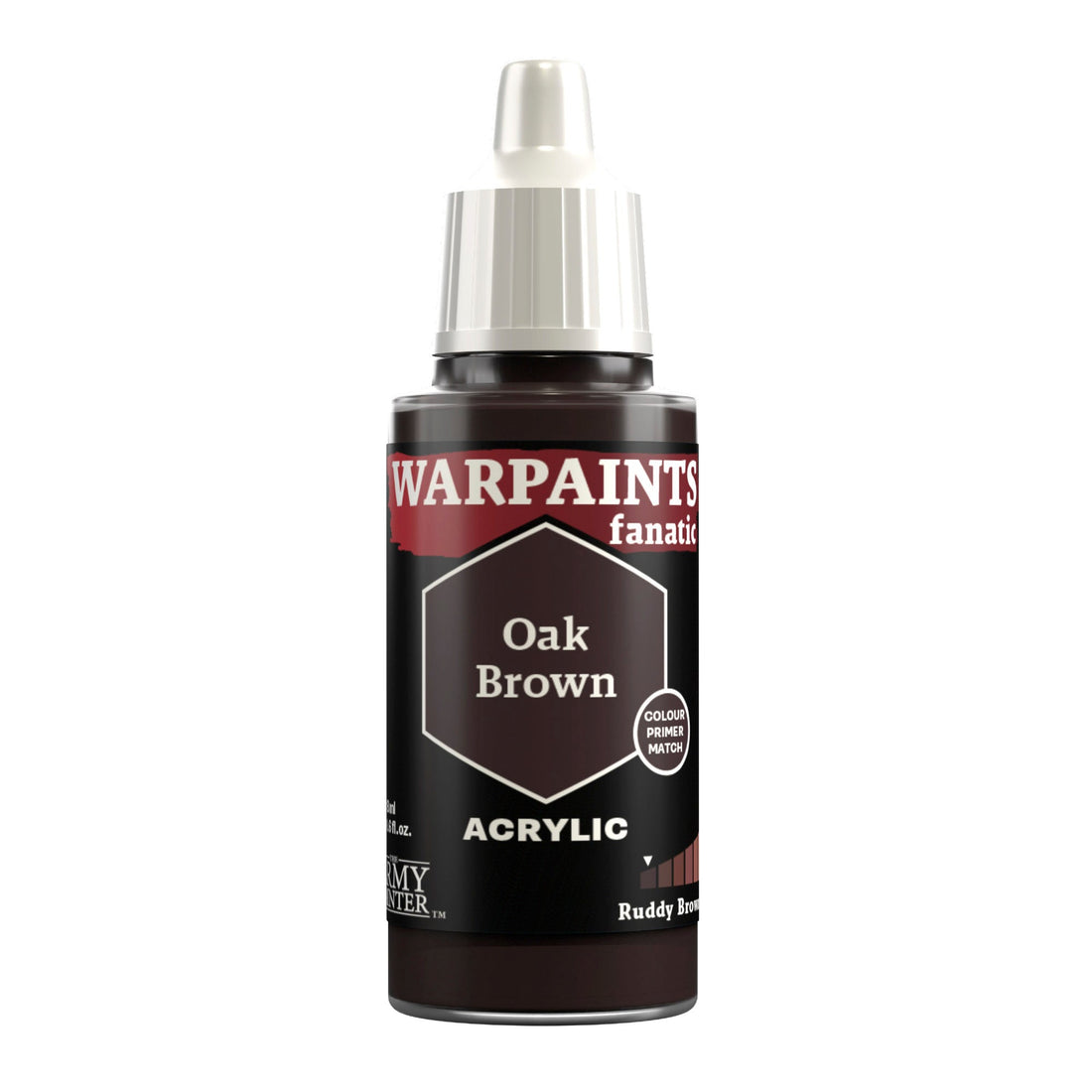 The Army Painter: Warpaints Fanatic: Oak Brown (New in Box)