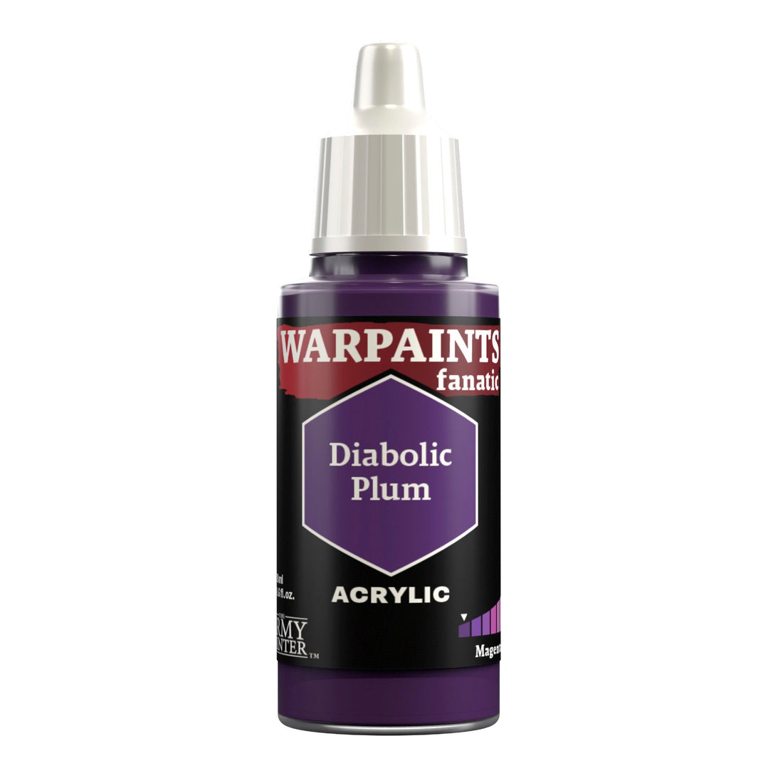 The Army Painter: Warpaints Fanatic: Diabolic Plum (New in Box)