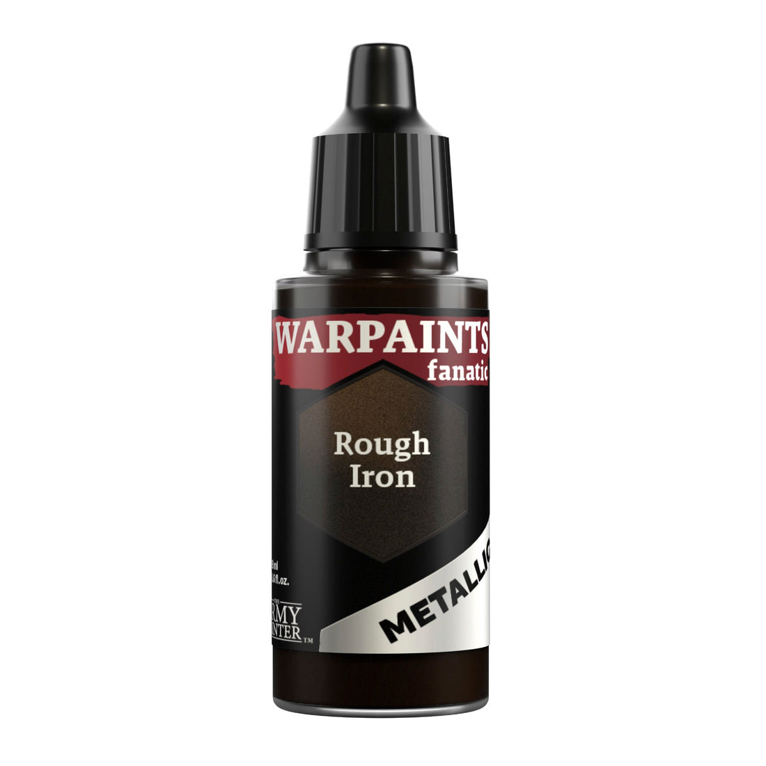 The Army Painter: Warpaints Fanatic Metallic: Rough Iron (New in Box)