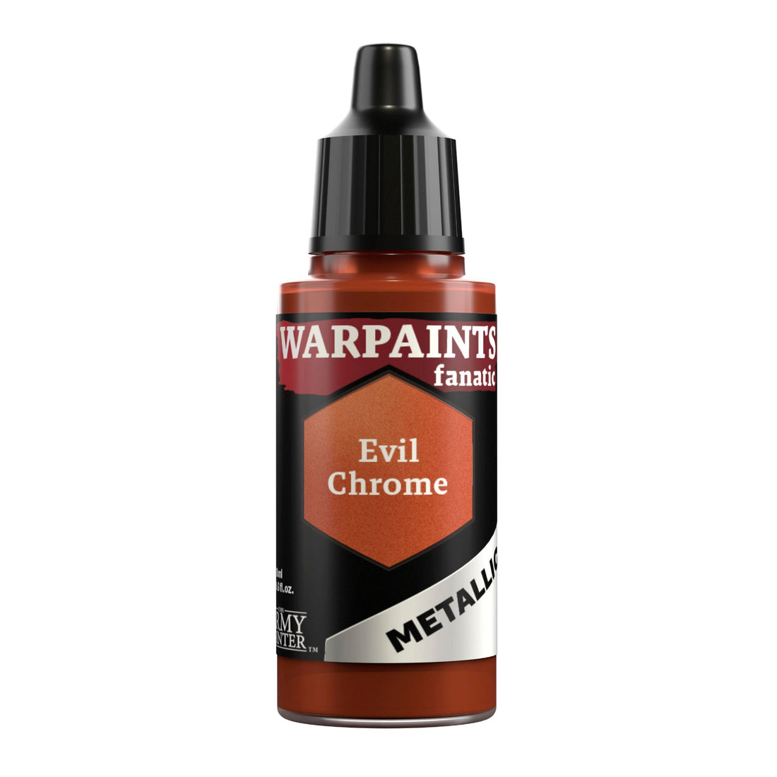 The Army Painter: Warpaints Fanatic Metallic: Evil Chrome (New in Box)