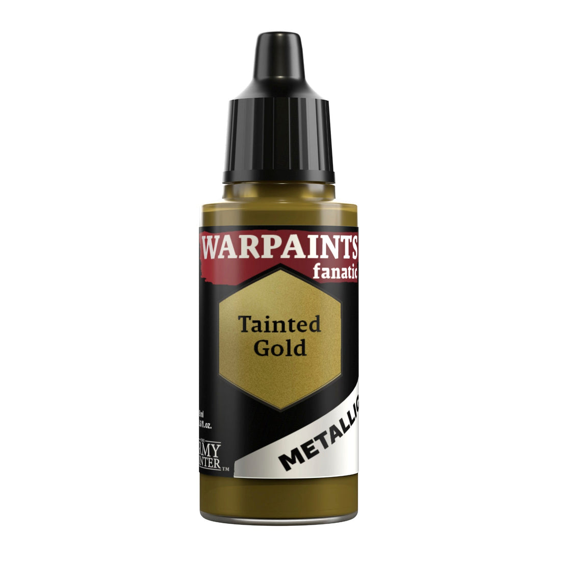 The Army Painter: Warpaints Fanatic Metallic: Tainted Gold (New in Box)