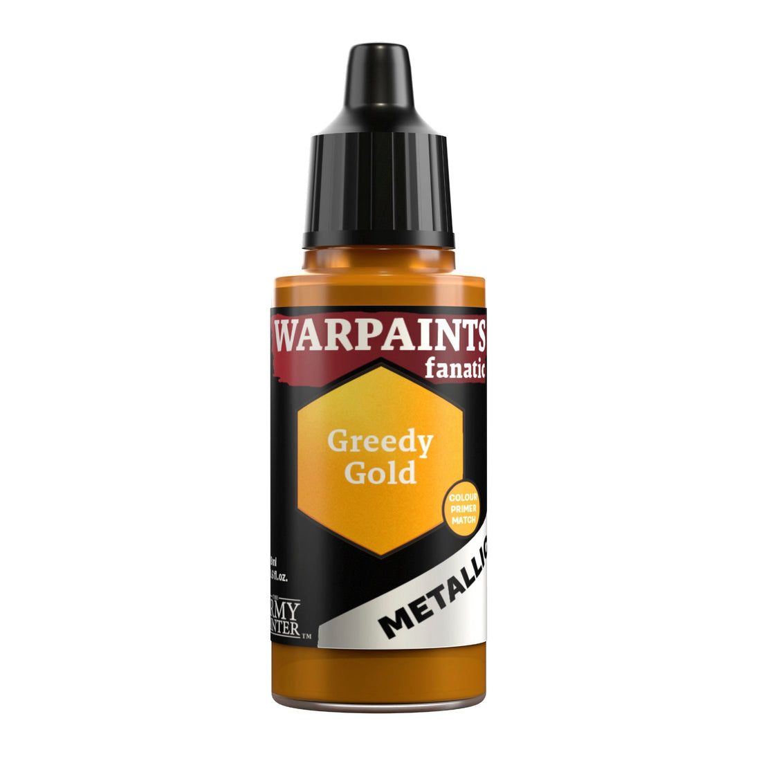 The Army Painter: Warpaints Fanatic Metallic: Greedy Gold (New in Box)