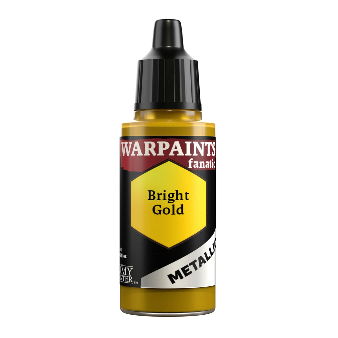 The Army Painter: Warpaints Fanatic Metallic: Bright Gold (New in Box)