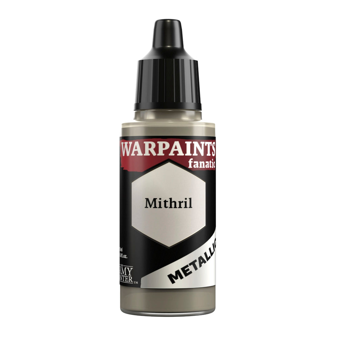 The Army Painter: Warpaints Fanatic Metallic: Mithril (New in Box)