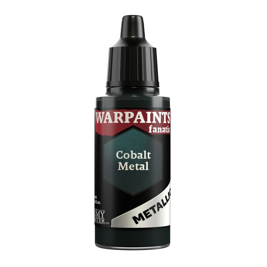 The Army Painter: Warpaints Fanatic Metallic: Cobalt Metal (New in Box)