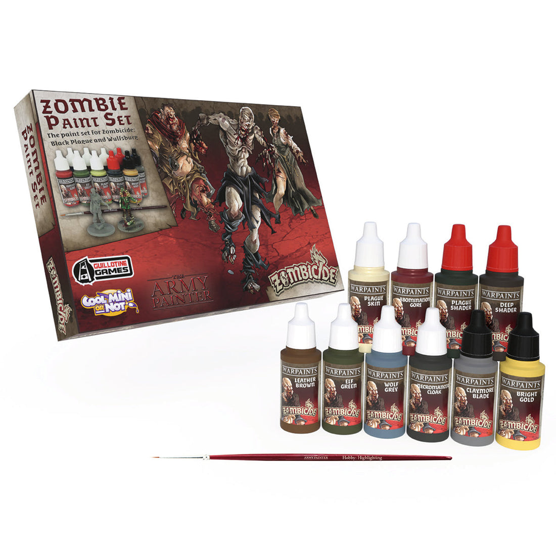 The Army Painter: Zombicide Black Plague Paint Set