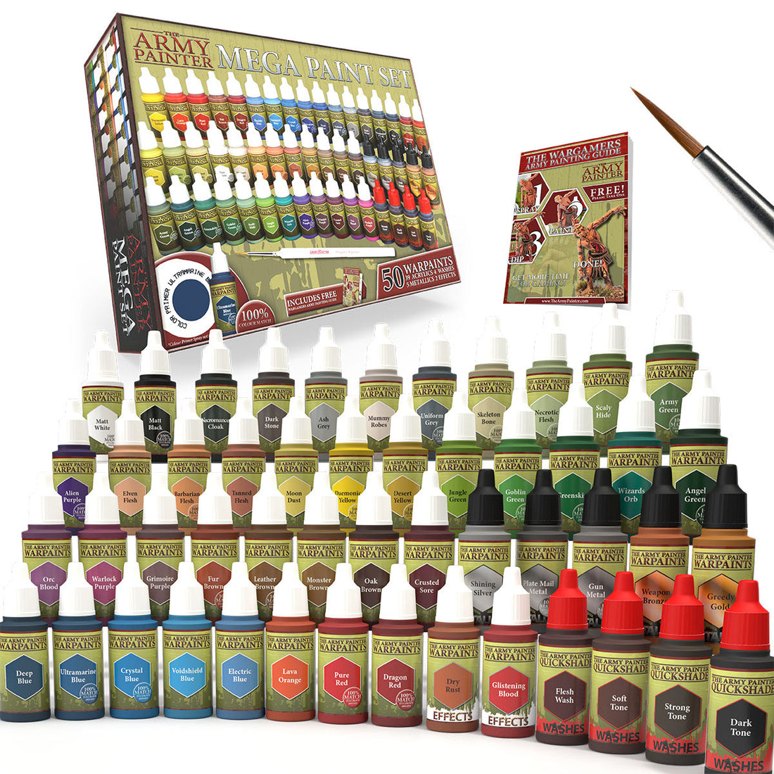 The Army Painter: Warpaints: Mega Paint Set (New in Box)