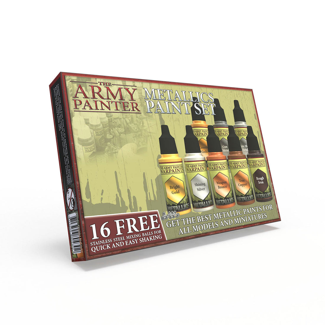 The Army Painter: Warpaints Metallics: Paint Set