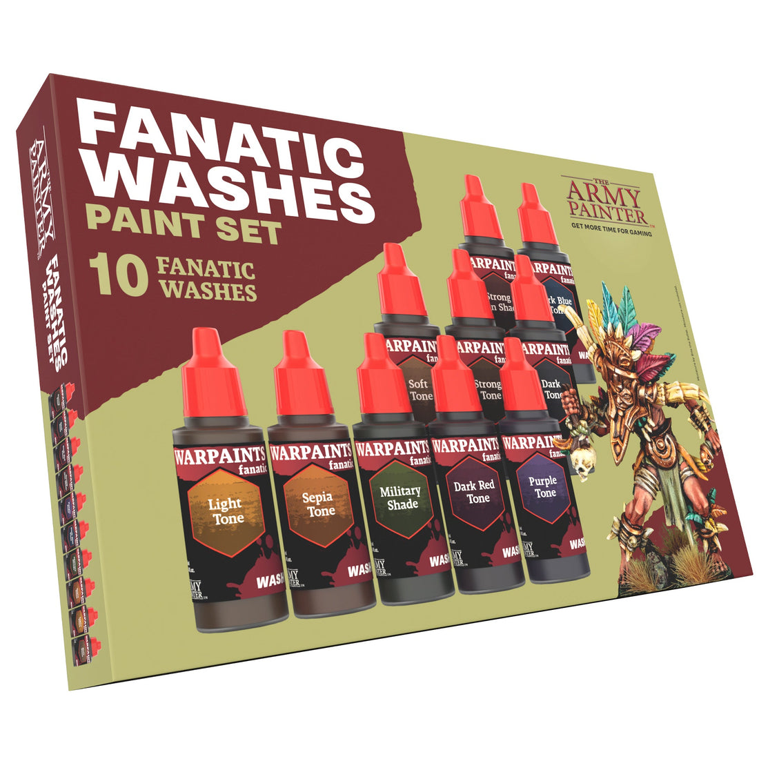 The Army Painter: Warpaints Fanatic: Washes Paint Set (New in Box)