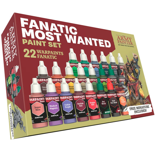 The Army Painter: Warpaints Fanatic Most Wanted Set
