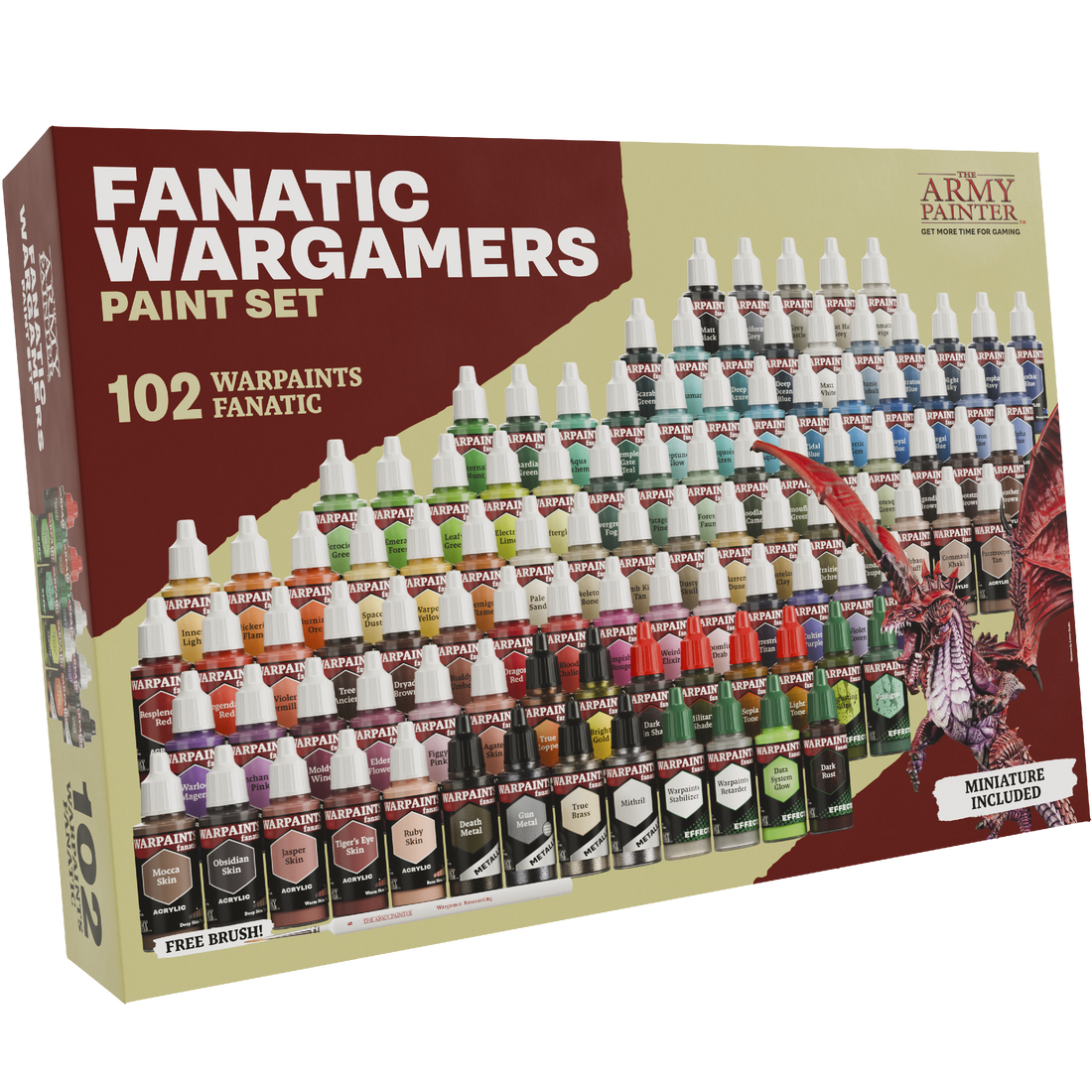 The Army Painter: Warpaints Fanatic: Wargamers Paint Set