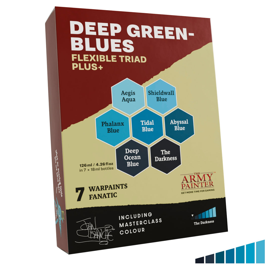 The Army Painter: Flexible Triad PLUS+: Deep Green-Blues
