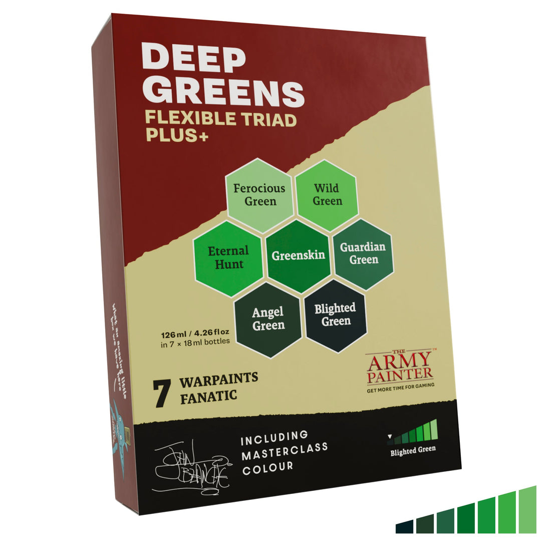 The Army Painter: Flexible Triad PLUS+: Deep Greens