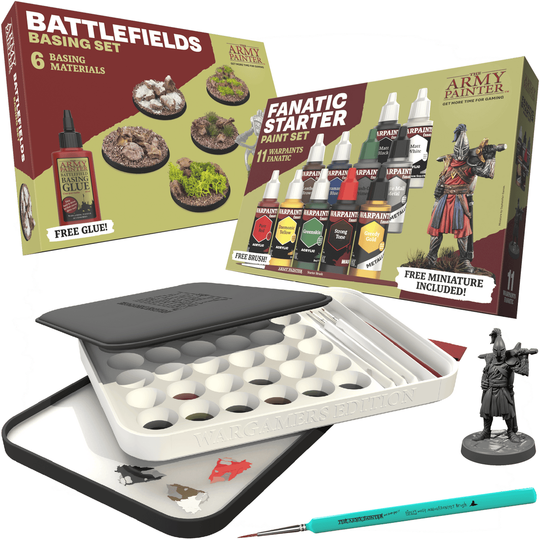 The Army Painter: Hobby Essentials Bundle (Incl. Basing)