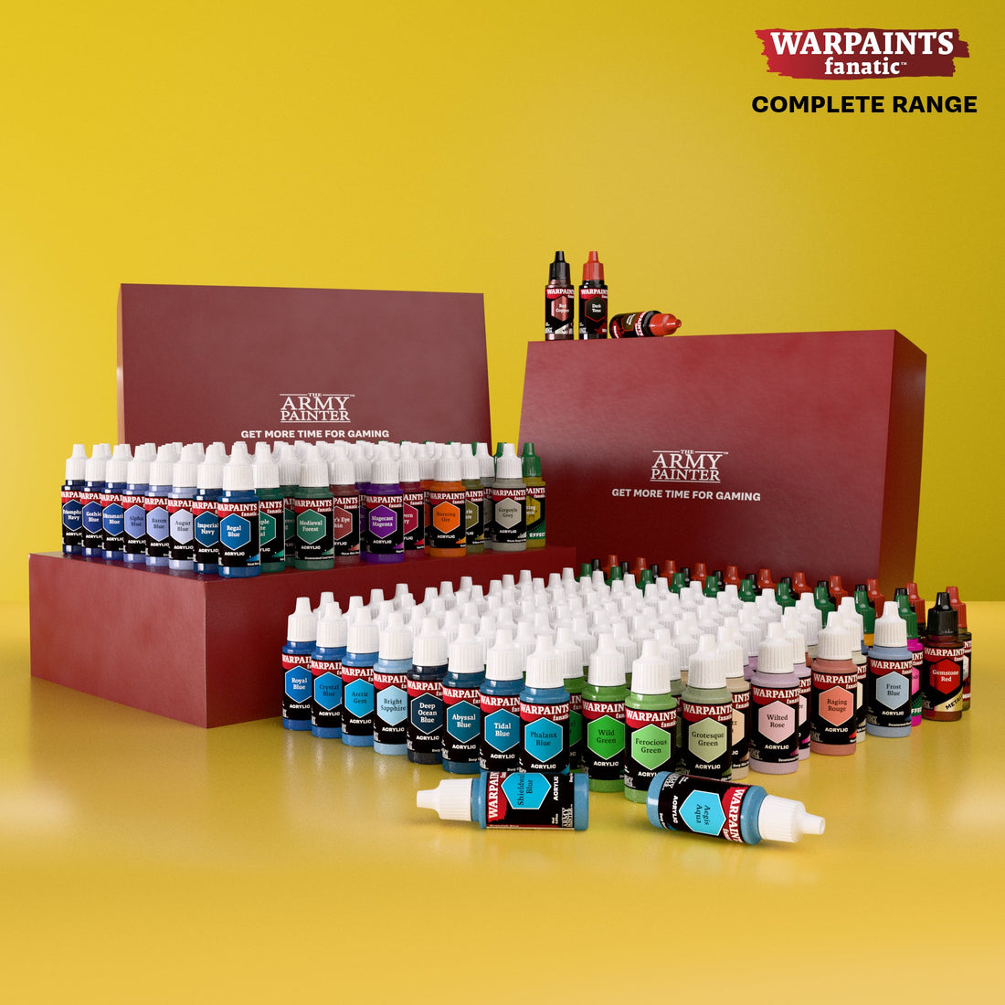 The Army Painter: Warpaints Fanatic: Complete Bundle - One bundle. Every Warpaints Fanatic colour.