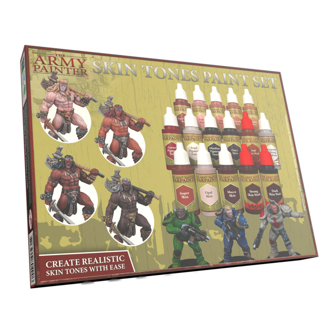 The Army Painter: Warpaints: Skin Tones Paint Set