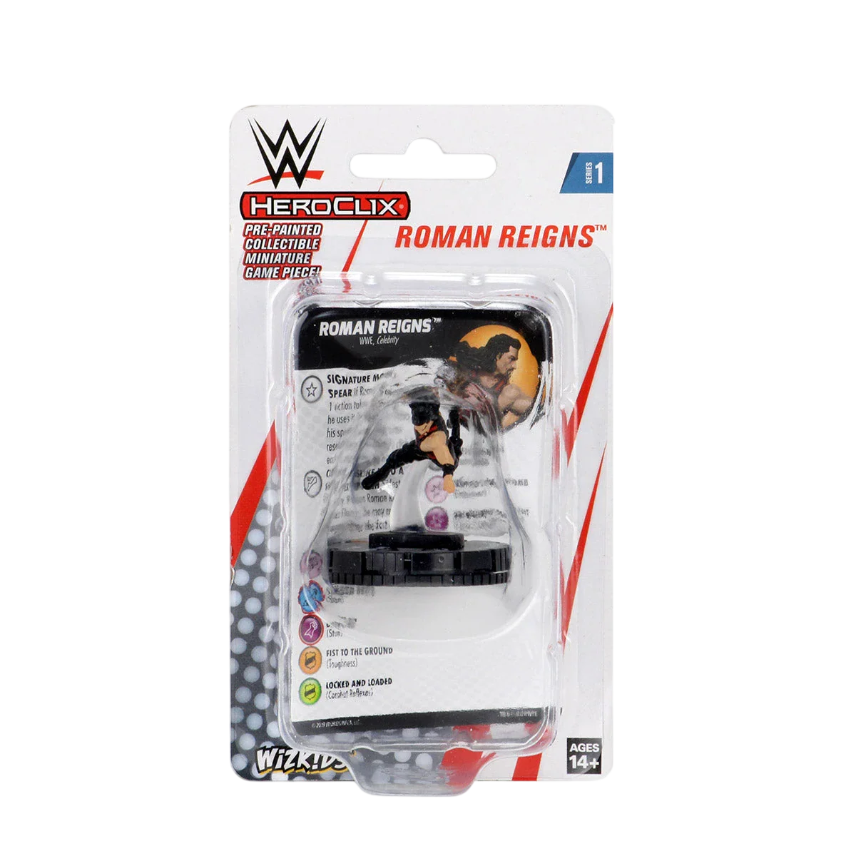 WWE HeroClix: Roman Reigns Expansion Pack (Prepainted)