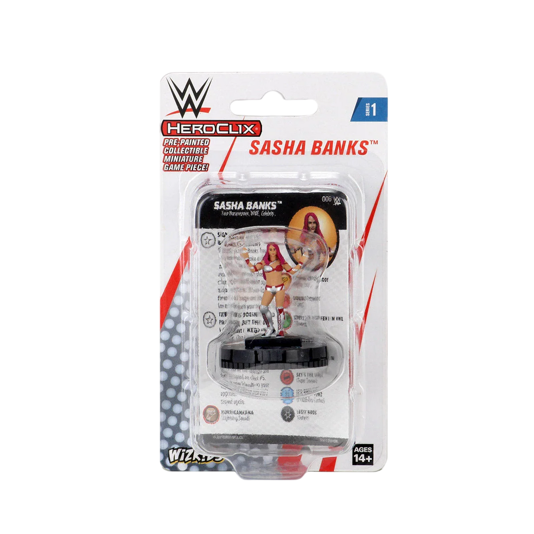 WWE HeroClix: Sasha Banks Expansion Pack (New in Box)